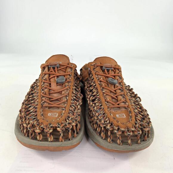 Keen Uneek Hiking Sandals US 11 Mens Camp Shoes Orangish Brown Lace Shoes main image 8